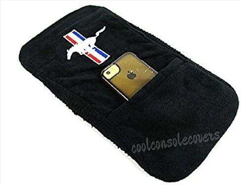 Seat Armour KAMUB95-04 Black Konsole Armour Center Console Cover for Ford Mustang, 1995 - 2004, Black in Saudi Arabia