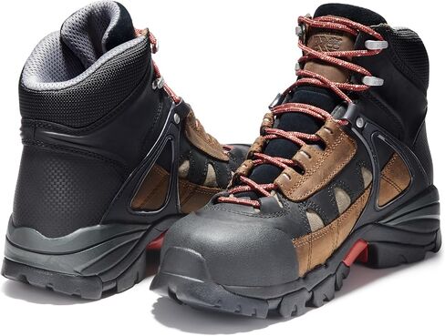 Timberland PRO Men's Hyperion 6 Inch XL Alloy Safety Toe Waterproof Industrial Hiker Work Boot, Brown-2024 New, 7.5 in Saudi Arabia