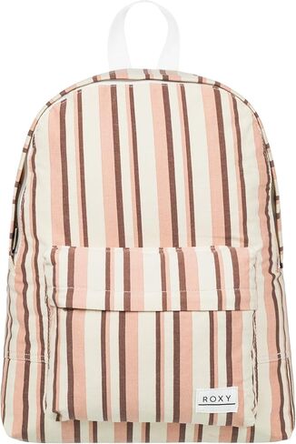 Roxy Women's Sugar Baby Backpack | Travel |Vacation | Work | Everyday Carry | 16L Capacity - Banana Stripe in Saudi Arabia