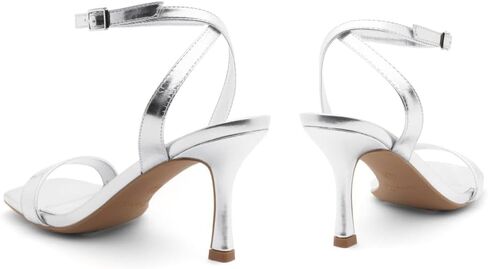 Shoe Land SL-Ambrosia Womens Heeled Sandals Dressy Strappy Heels Open Toe Ankle Strap Stiletto High Heels Black Blue Gold Red Heels for Evening Party Wedding Prom in Saudi Arabia