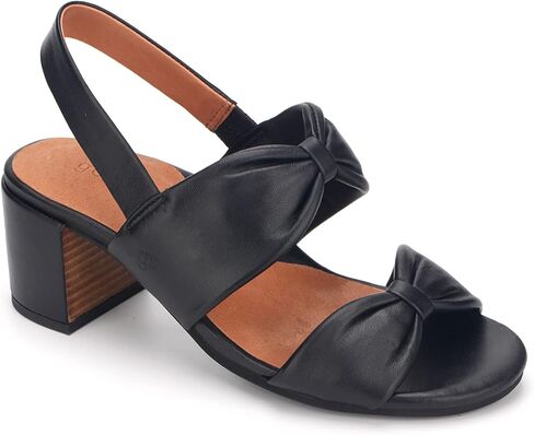 Gentle Souls Women's Charlene Two Knot Heeled Sandal in Saudi Arabia