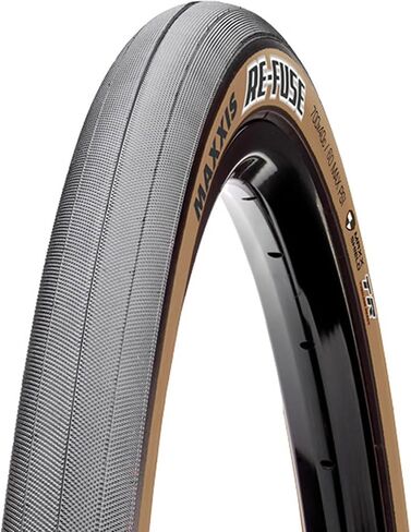Maxxis Re-Fuse Tr Clincher Tire Black/Dark Tan, 700X40 in Saudi Arabia