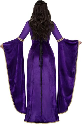 Spooktacular Creations Renaissance Costume Women, Velvet Medieval Dress for Women, Irish Renaissance Dress for Halloween in Saudi Arabia