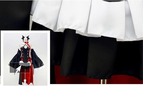 Krul Tepes Cosplay Costume Krul Cosplay Dress Flared Sleeves Full Set With Accessory in Saudi Arabia