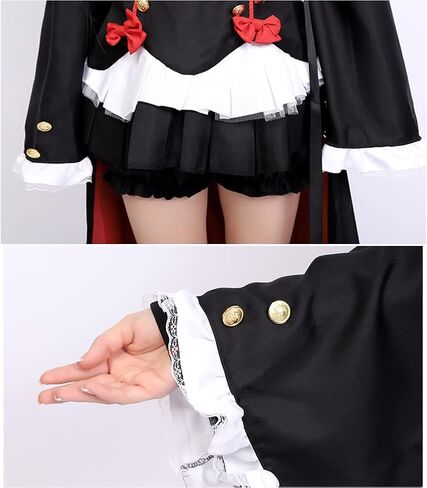 Krul Tepes Cosplay Costume Krul Cosplay Dress Flared Sleeves Full Set With Accessory in Saudi Arabia
