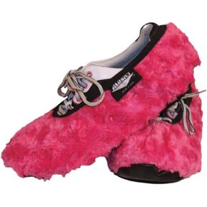 Brunswick Bowling Products Master Fuzzy Fuchsia Ladies Shoe Covers- Large