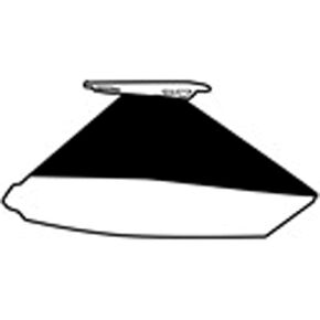 Yamaha New OEM, Black Mooring Cover 19 Fsh With T-Top, MAR-FSH19-TT-19