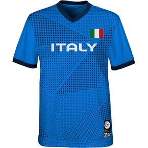 Outerstuff Mens FIFA World Cup Fan Top, Italy, Multicolor, X-Large