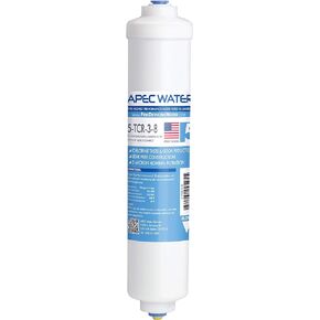 APEC ULTIMATE Series US Made 10" Inline Carbon Filter with Quick Connector (3/8")