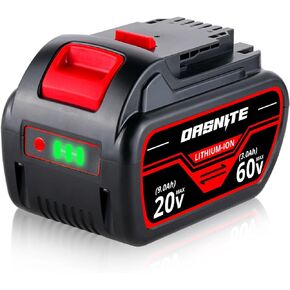 9.0Ah 20V/60V Battery Replacement for Dewalt 60V/20V Battery DCB606 DCB612 DCB204 DCB206 Cordless Power Tools Lithium-ion Battery Replacement for Dewalt Battery
