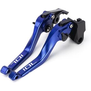 Motorcycle Short Brake Clutch Levers Compatible with Husqvarna 701 Supermoto/Enduro 2016-2022 | Front Shorter Levers Handles 701Supermoto 701Enduro Accessories (Black)
