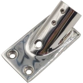 Marine Boat Rectangular Base，Heavy Dudy 316 Stainless Steel Yacht Hand Rail Fitting Rail Tube Stanchion Base Column Accessories