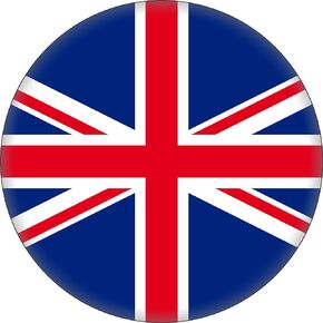 Flags - British Flag (Union Jack) - 1" Button/Pin