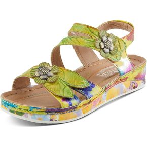 Spring Step L'Artiste Women's CALISTA Sandals - Vibrant Colors, Comfortable All-Day Wear