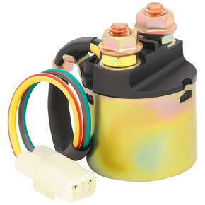 AHL Starter Solenoid Relay SND6073 Compatible with Honda Fourtrax Rancher TRX350 TRX-350 2000-2016/TRX420FA TRX-420-FA 2009-2015/TRX420FE TRX-420-FE 2007-2015/TRX420FM TRX-420-FM 2007-2015