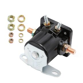 12v Starter Solenoid Relay,Heavy Duty Solenoid SW3 Replecement for Ford Jeep Mercury Tractor Golf cart B-6A-11450A C6AF C7AF C3912 C9AF