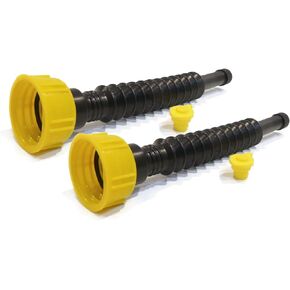 The ROP Shop | (Pack of 2 Flexible Gas Can Spout Kit for Most Briggs & Stratton and Eagle Cans