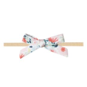 Copper Pearl Baby Bows: Stylish Headbands for Baby Girls, Premium Soft and Stretchy Baby Headbands, Perfect for Newborns, Trendy Designs - Rowan