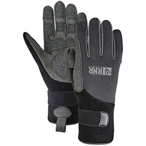 Mako Gloves - Ideal for Water Rescue and Paddling Applications - 2 mm Neoprene Offers Warmth - Elastic Wristband with Hook Velcro Ensures a Secure Fit