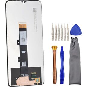 Complete Screen LCD Digitizer Touch Assembly Replacement for Motorola Moto E22 Motorola Moto E22 E22i Black 6.5"