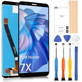 Screen Replacement for Huawei Mate SE for Honor 7X LCD Display, LCD Screen Replacement for Huawei Mate SE/Honor 7X BND-AL10 TL10 L21 L22 L24 L34 5.93" Touch Screen Digitizer Assembly with Repair Kits
