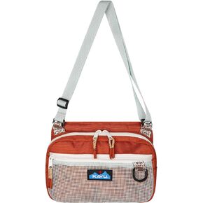 KAVU Delray Beach Crossbody Bag Lightweight Mesh Beach Pack