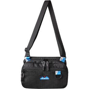 حقيبة KAVU Delray Beach Crossbody حقيبة شاطئ شبكية خفيفة الوزن