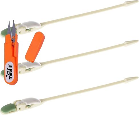 Clip N Glide Bodkin, Bundle with Westlake Art Embroidery Scissors, Elastic Threader Tool, Dual-Sized Bobkin Tool Set for Sewing, Easy-to-Use, Ideal for All Skill Levels [Pack of 3] in Saudi Arabia