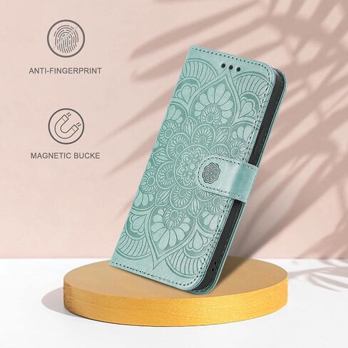 iPhone XR Wallet Case,[RFID Blocking] 3 Card Holder Stand with Credit Card Slot PU Leather Magnetic Protective Flip Cover for iPhone Xr (Purple) in Saudi Arabia