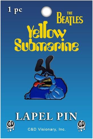 The Beatles Yellow Submarine Blue Meanie Metal Lapel Pin in Saudi Arabia