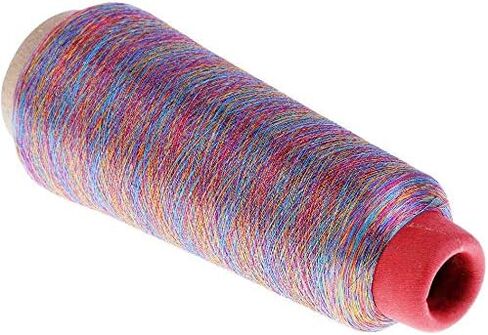 1 Piece Sewing Thread Spool Metallic Machine Embroidery Threads Sewing Thread Line for Craft 3000 Meters - Rainbow in Kuwait