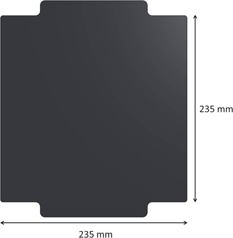 JUSTHANGIN' Garolite G10 3D Printer Build Surface Precision Cut Sheet fits Creality Ender 3/Pro, Ender 3 V2, Ender 3 S1/ Pro, CR-20, Ender 5/Pro, Ender 3 Neo, Ender-3 V2 Neo, Voxelab Aquila in Saudi Arabia