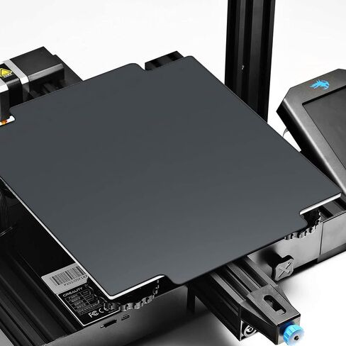 JUSTHANGIN' Garolite G10 3D Printer Build Surface Precision Cut Sheet fits Creality Ender 3/Pro, Ender 3 V2, Ender 3 S1/ Pro, CR-20, Ender 5/Pro, Ender 3 Neo, Ender-3 V2 Neo, Voxelab Aquila in Saudi Arabia
