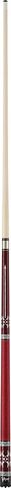 Viper Sinister 58" 2-Piece Billiard/Pool Cue, Burgundy with Pearlized Inlay in Saudi Arabia