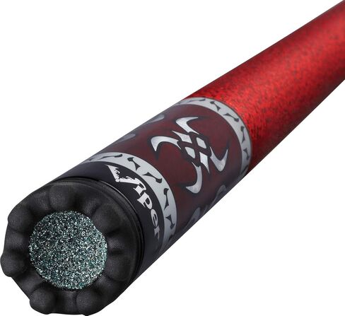 Viper Sinister 58" 2-Piece Billiard/Pool Cue, Burgundy with Pearlized Inlay in Saudi Arabia