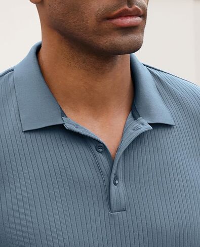 Stretch Polo Shirts for Men Short Sleeve Golf Polo Shirts Slim Polo T-Shirts for Men Golf Shirts Tennis Polo in Saudi Arabia