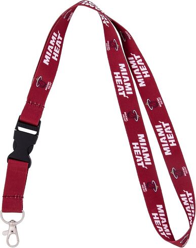 Desert Cactus Miami Heat Lanyard Keychain Detachable NBA Breakaway Snap Buckle National Basketball Association Car Keys ID Badge Holder (Lanyard 4) in Saudi Arabia