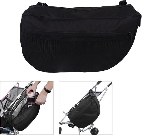 Baby Stroller Organizer, Side Sling Stroller Organizer & Storage, Non Slip and Adjustable Stroller Accessories for Carrying Diaper Toys and Snacks in Kuwait