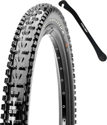 Maxxis High Roller II Mountain Bike Tire - 26" 27.5" & 29" - Bundle with Cycle Crew Tire Lever in Saudi Arabia