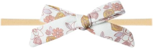Copper Pearl Baby Bows: Stylish Headbands for Baby Girls, Premium Soft and Stretchy Baby Headbands, Perfect for Newborns, Trendy Designs - Rowan in Saudi Arabia