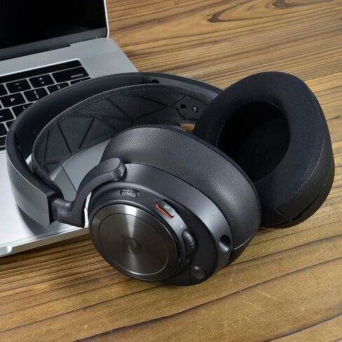 Nova Pro Wireless Earpads - defean Replacement Ear Cushion Ear Pads Compatible with Steelseries Arctis Nova Pro Wireless Headphones (Black Breathable Fabric) in Saudi Arabia