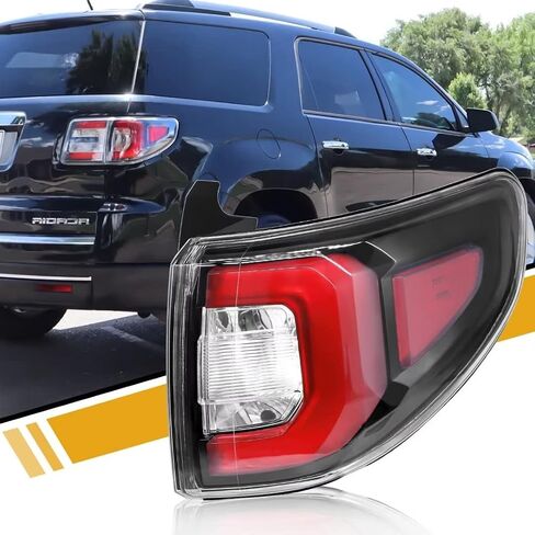 Tail Light Assembly, Compatible with GMC Acadia 2013 2014 2015 2016 | GMC Acadia Limited Base 2017, 84051376-PFM, Outer Right Passenger Side in Saudi Arabia
