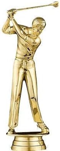 Crown Awards Golf Trophies with Custom Engraving, 7.25" Personalized Male Golfer Award Trophy On Deluxe Round Base Prime in Saudi Arabia