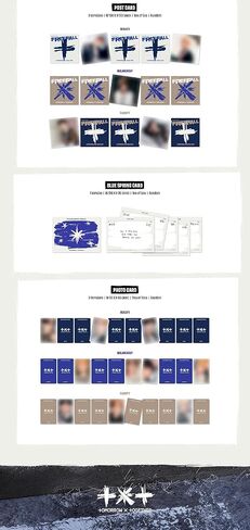 TXT The Name Chapter : Freefall 3rd Album Contents+Photocard+Sticker+Tracking Sealed Tomorrow X Together (Standard Melancholy Version) in Saudi Arabia