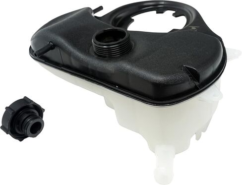 خزان رأس توسيع خزان استرداد تدفق سائل التبريد من Sentinel Parts مع غطاء متوافق مع 2002-2008 Jaguar X-Type يستبدل # C2S46861 in Kuwait