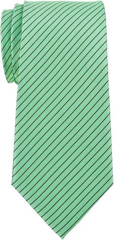 Retreez Stylish Pin Stripes Woven Microfiber 3.15" Men's Tie Necktie in Saudi Arabia