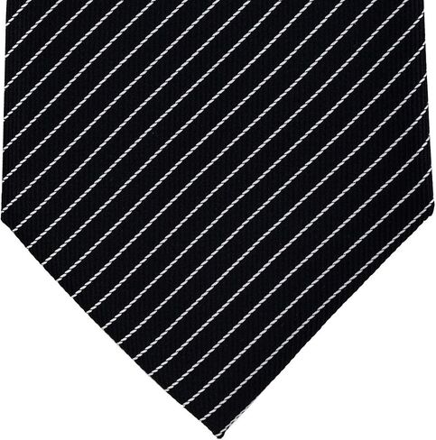 Retreez Stylish Pin Stripes Woven Microfiber 3.15" Men's Tie Necktie in Saudi Arabia