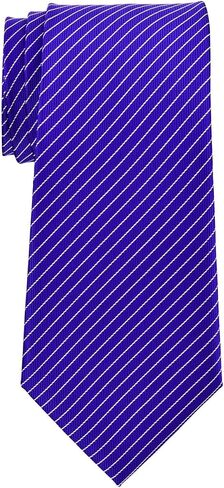 Retreez Stylish Pin Stripes Woven Microfiber 3.15" Men's Tie Necktie in Saudi Arabia