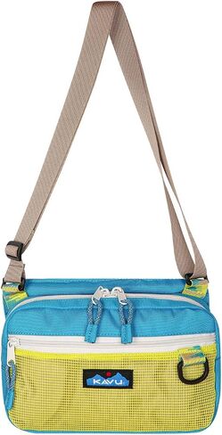 حقيبة KAVU Delray Beach Crossbody حقيبة شاطئ شبكية خفيفة الوزن in Saudi Arabia