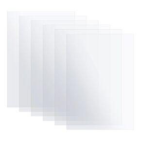 6PCS 260 * 200 * 0.15mm FEP Release Film for ELEGOO Mars 4, Mars 4 Ultra/Max, Saturn, Saturn S, Photon Mono X, Mono X 6K(S), Mono X2, M3, M3 Plus, Sonic Mini 8K, Mighty 4K LCD Resin 3D Printer